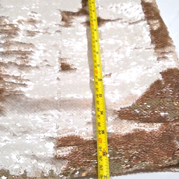 Gold Sequin Dress Size Xl - Picture 8 of 10